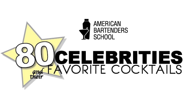 celebrity cocktails american bartenders school