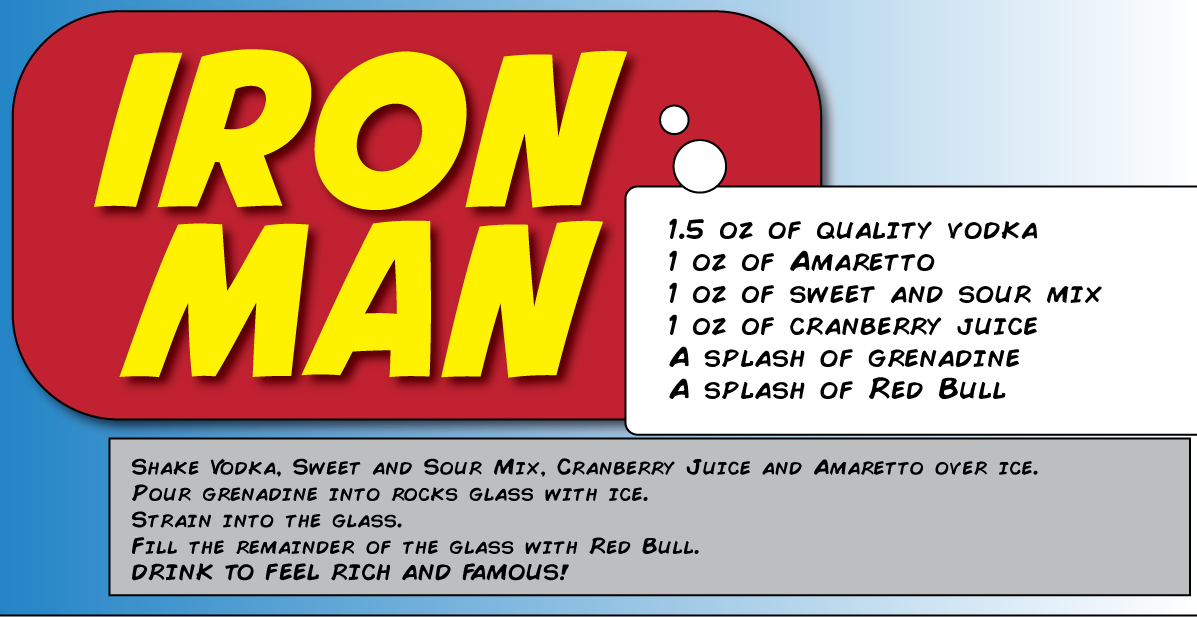 iron man cocktail