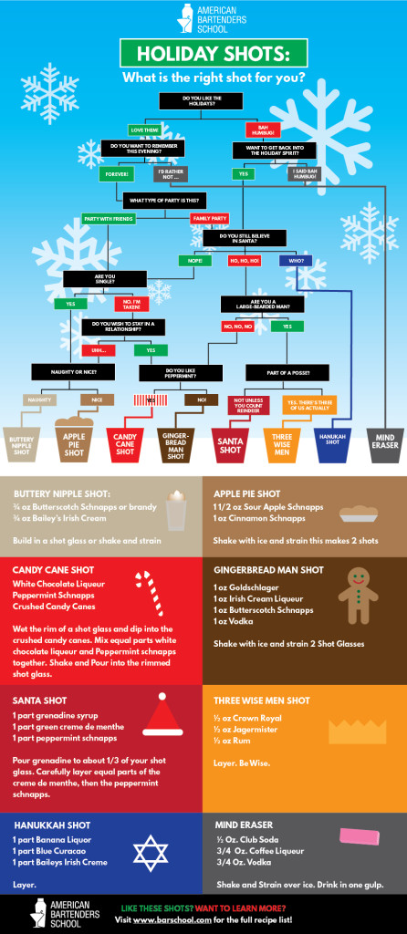 holiday shot flow chart